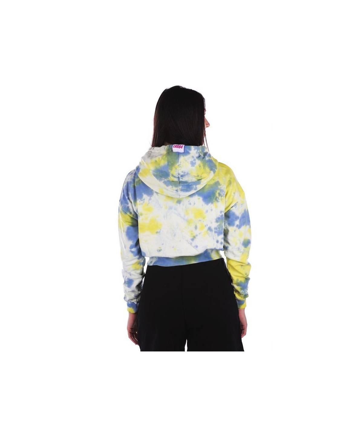 Lab84 FELPA ZIP CROP TOP Novità