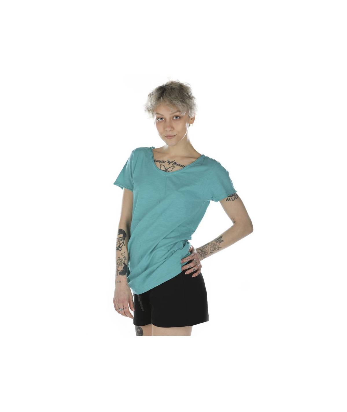 Lab84 T-SHIRT COLLO V Presa
