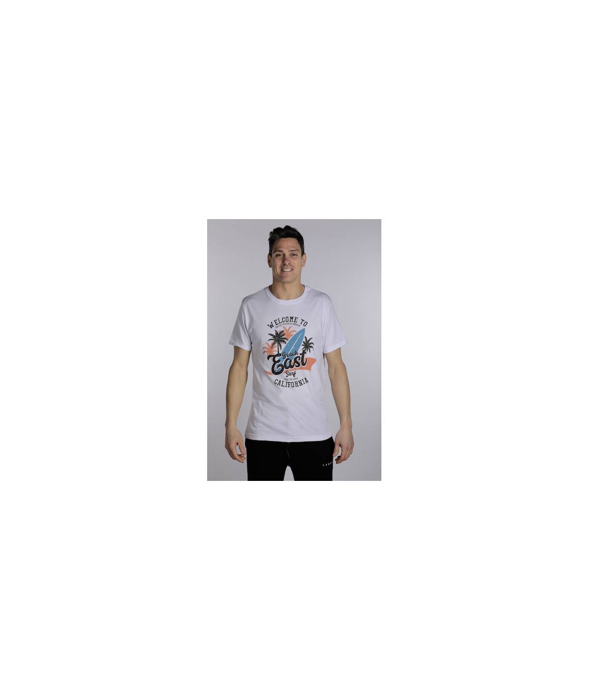 Lab84 T-SHIRT GIROCOLLO STAMPA Negozio