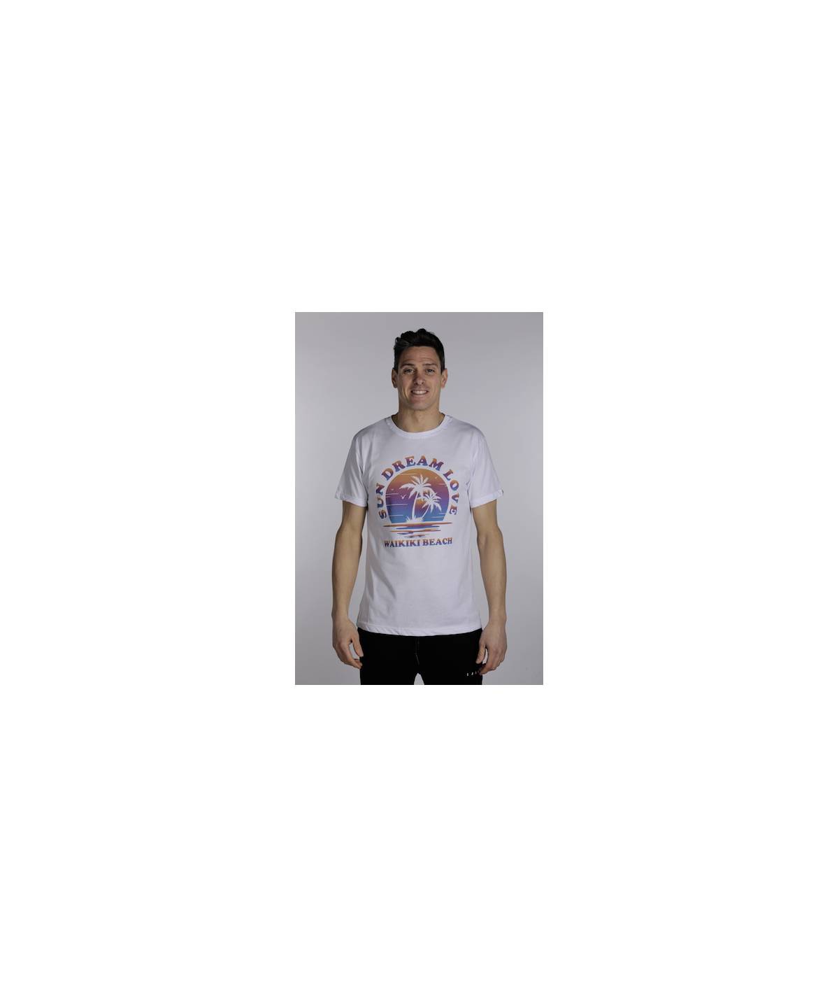 Lab84 T-SHIRT GIROCOLLO STAMPA In Saldo