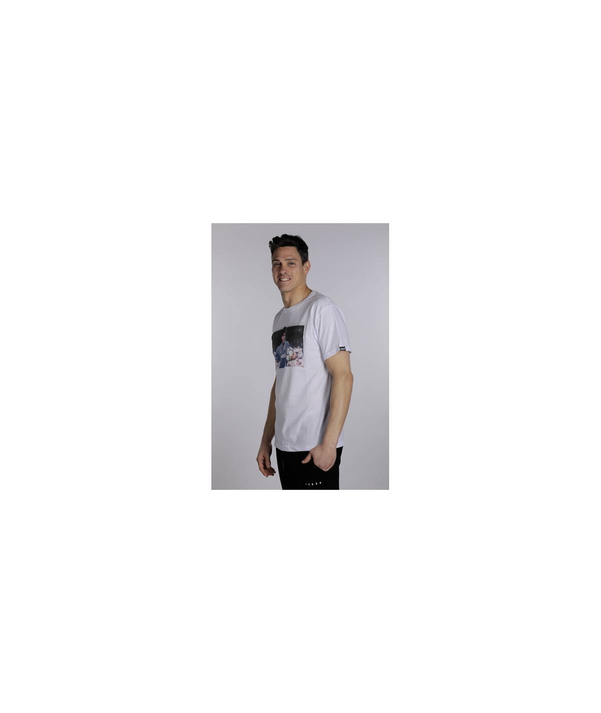 Lab84 T-SHIRT GIROCOLLO STAMPA Sconto di tempo limitato