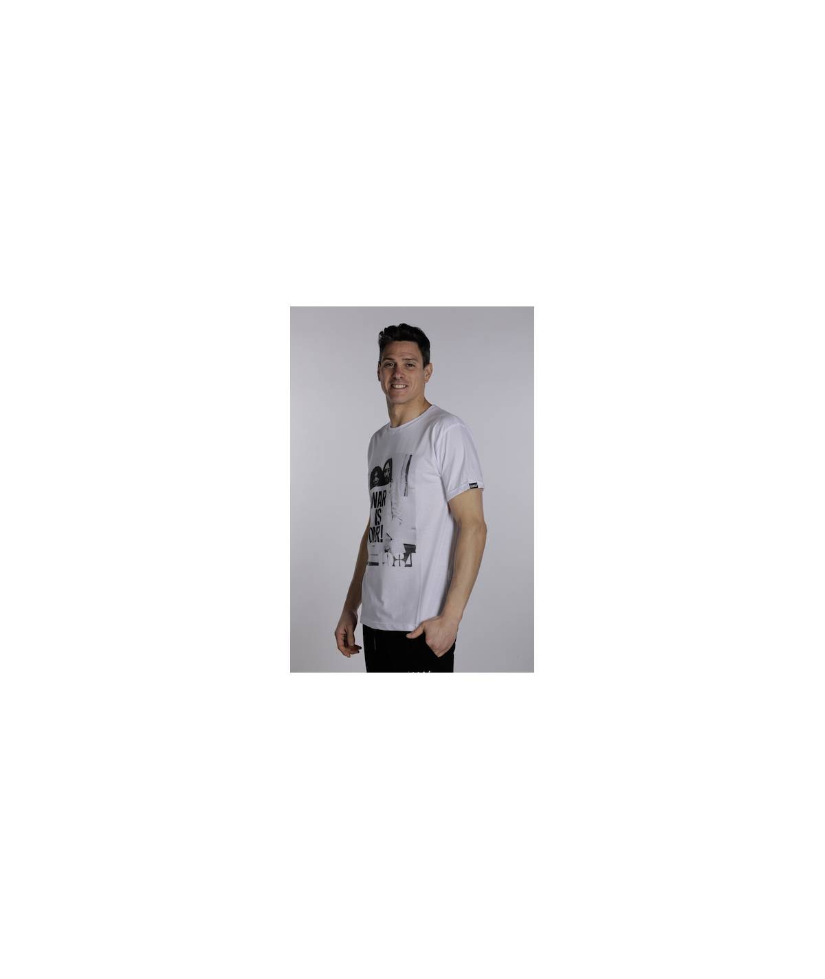 Lab84 T-SHIRT GIROCOLLO STAMPA Negozio online di fabbrica