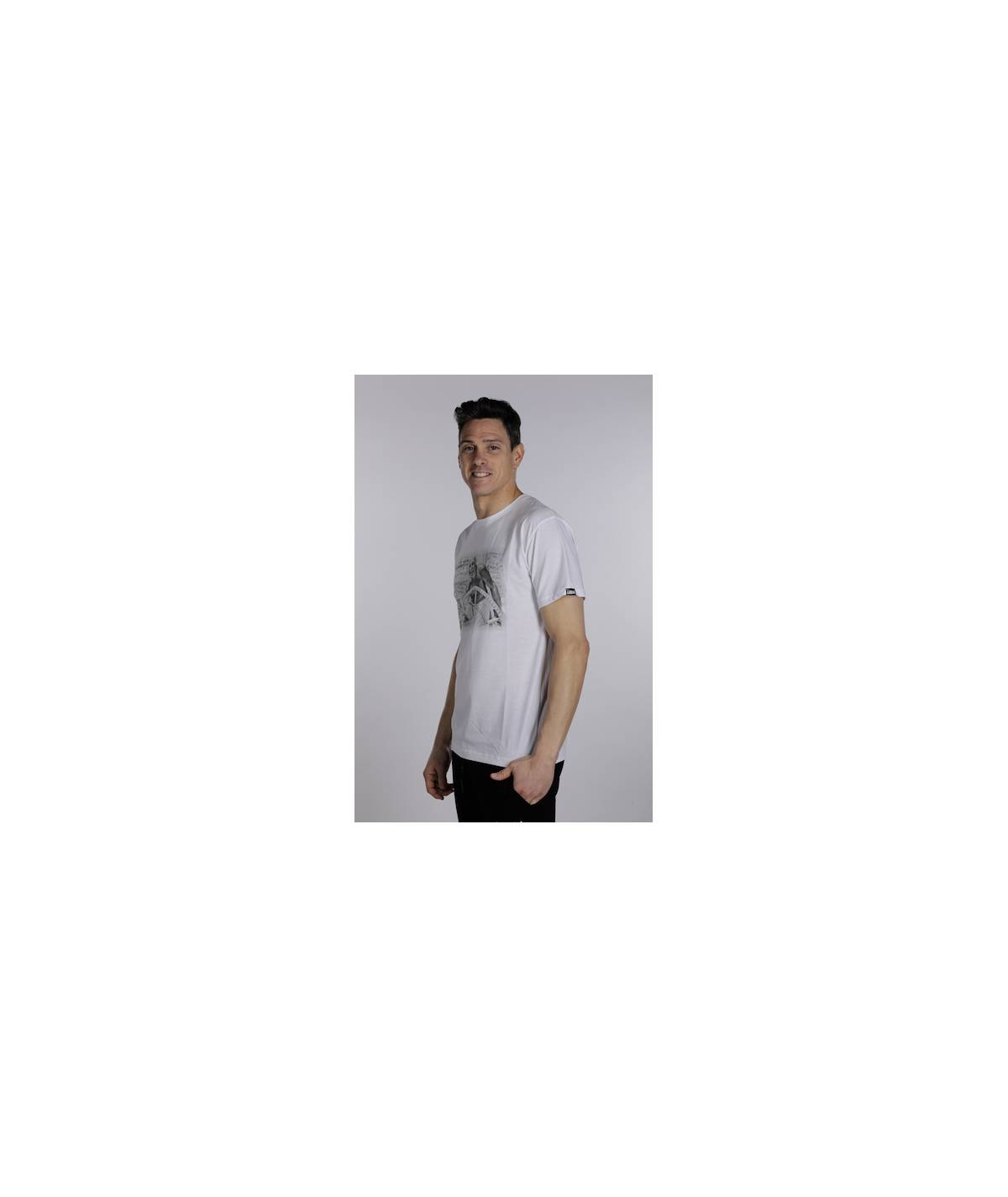 Lab84 T-SHIRT GIROCOLLO STAMPA Offerta speciale