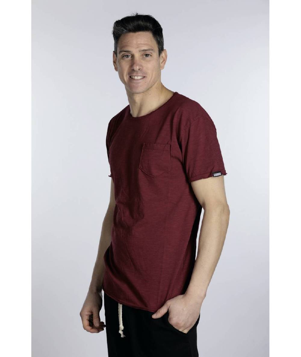 Lab84 T-SHIRT GIROCOLLO TASCHINO Comprare a buon mercato