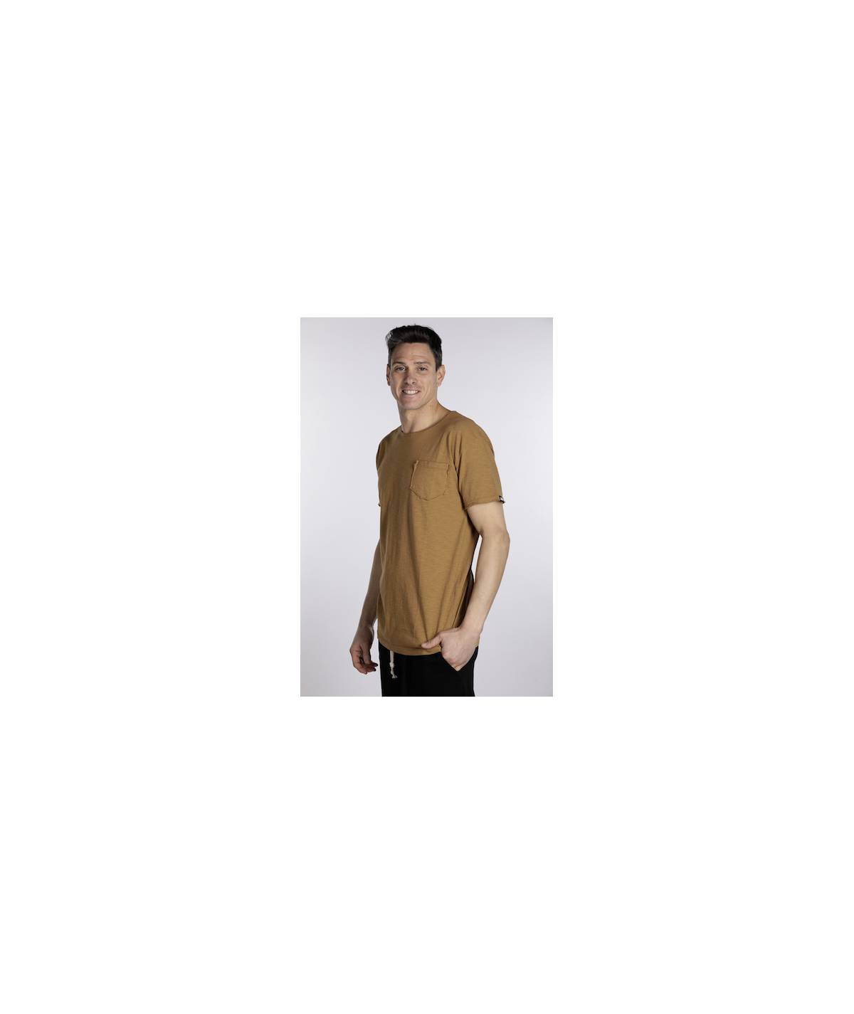 Lab84 T-SHIRT GIROCOLLO TASCHINO Grande vendita