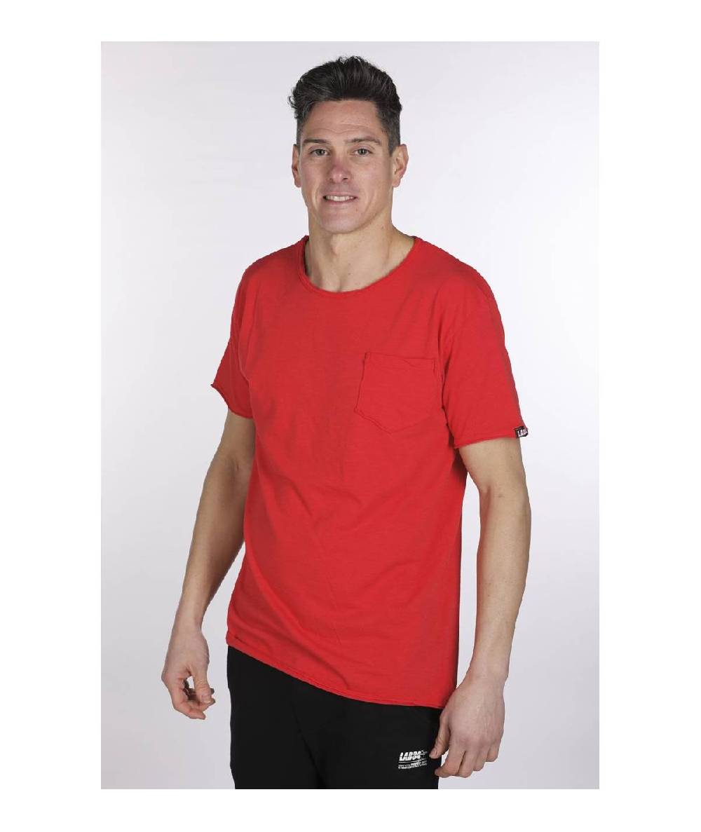 Lab84 T-SHIRT GIROCOLLO TASCHINO Fornitura limitata