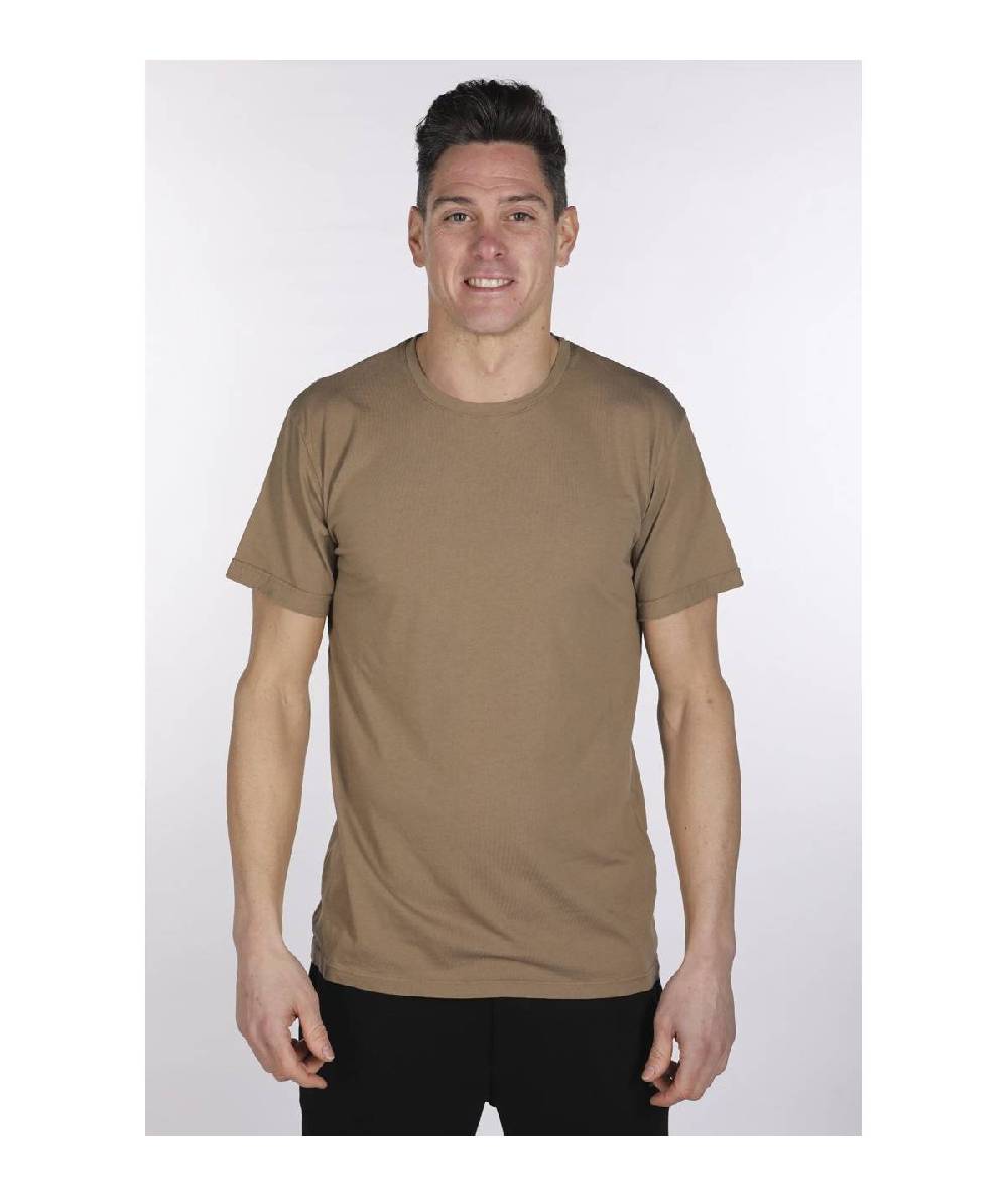 Lab84 T-SHIRT GIROCOLLO RISVOLTO Shopping online