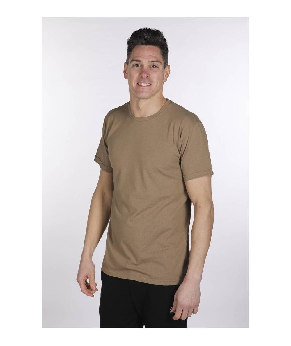 Lab84 T-SHIRT GIROCOLLO RISVOLTO Shopping online
