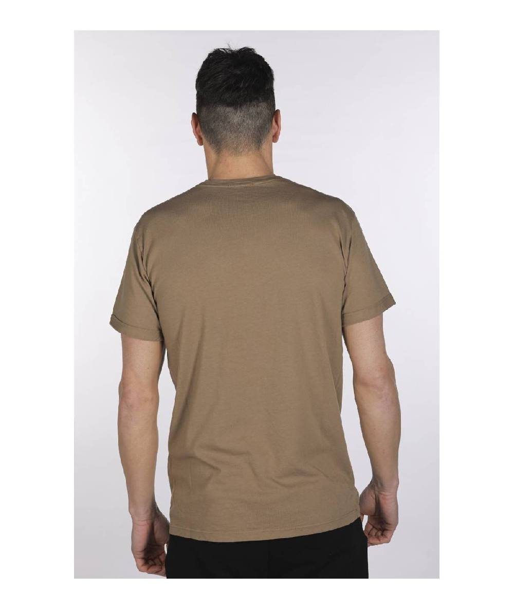 Lab84 T-SHIRT GIROCOLLO RISVOLTO Shopping online