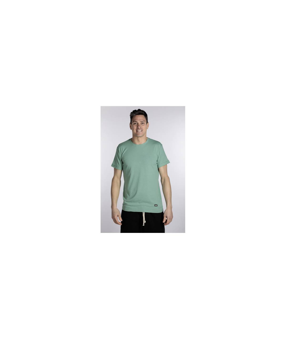 Lab84 T-SHIRT GIROCOLLO RISVOLTO Black Friday