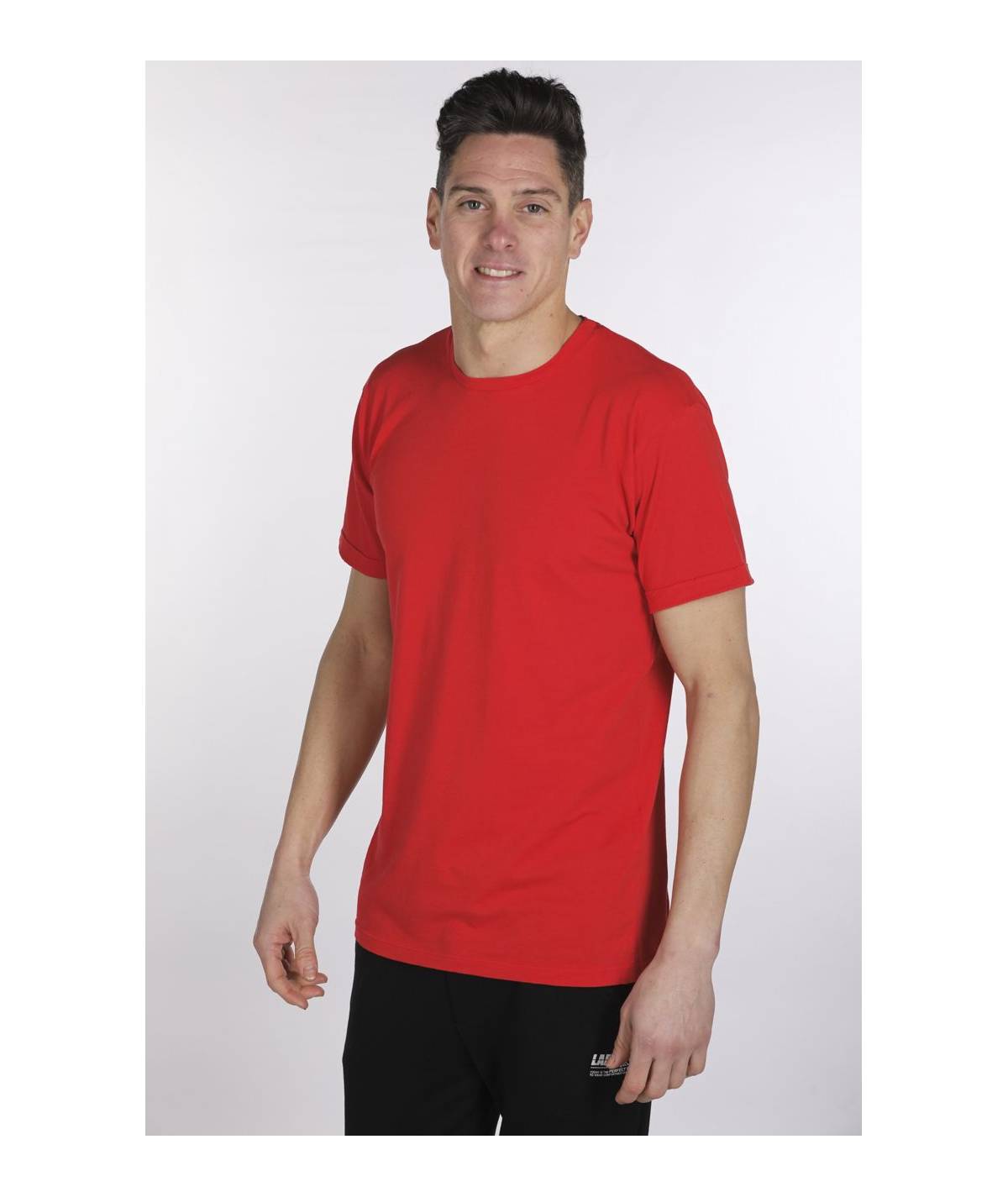 Lab84 T-SHIRT GIROCOLLO RISVOLTO Offerta natalizia