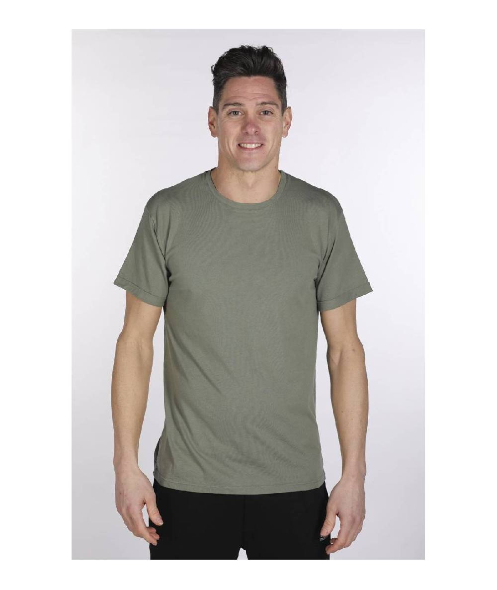 Lab84 T-SHIRT GIROCOLLO RISVOLTO Offerta Pasqua