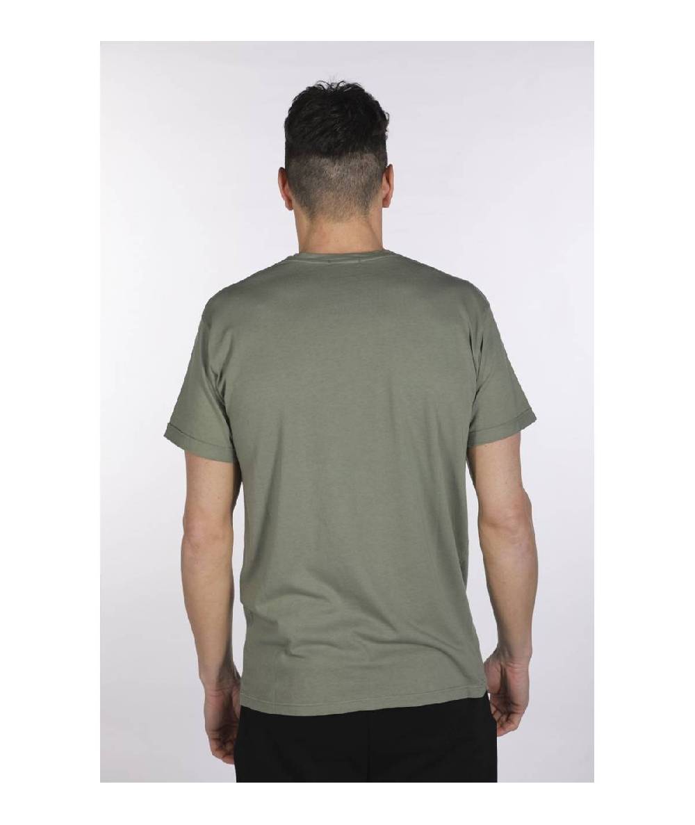 Lab84 T-SHIRT GIROCOLLO RISVOLTO Offerta Pasqua