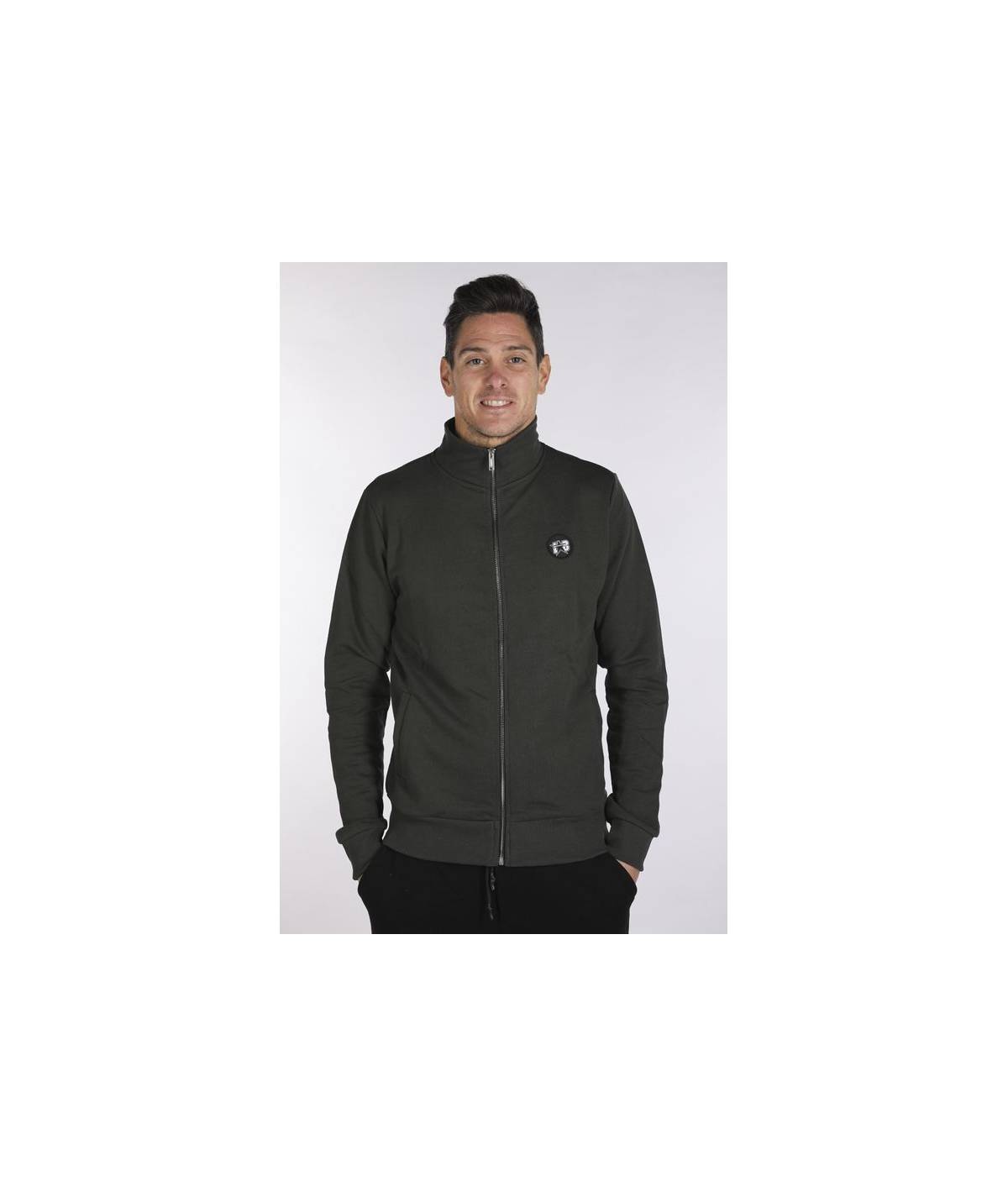 Lab84 FELPA FULL ZIP C/COLLO DRITTO E TASCHE Ultimo giorno