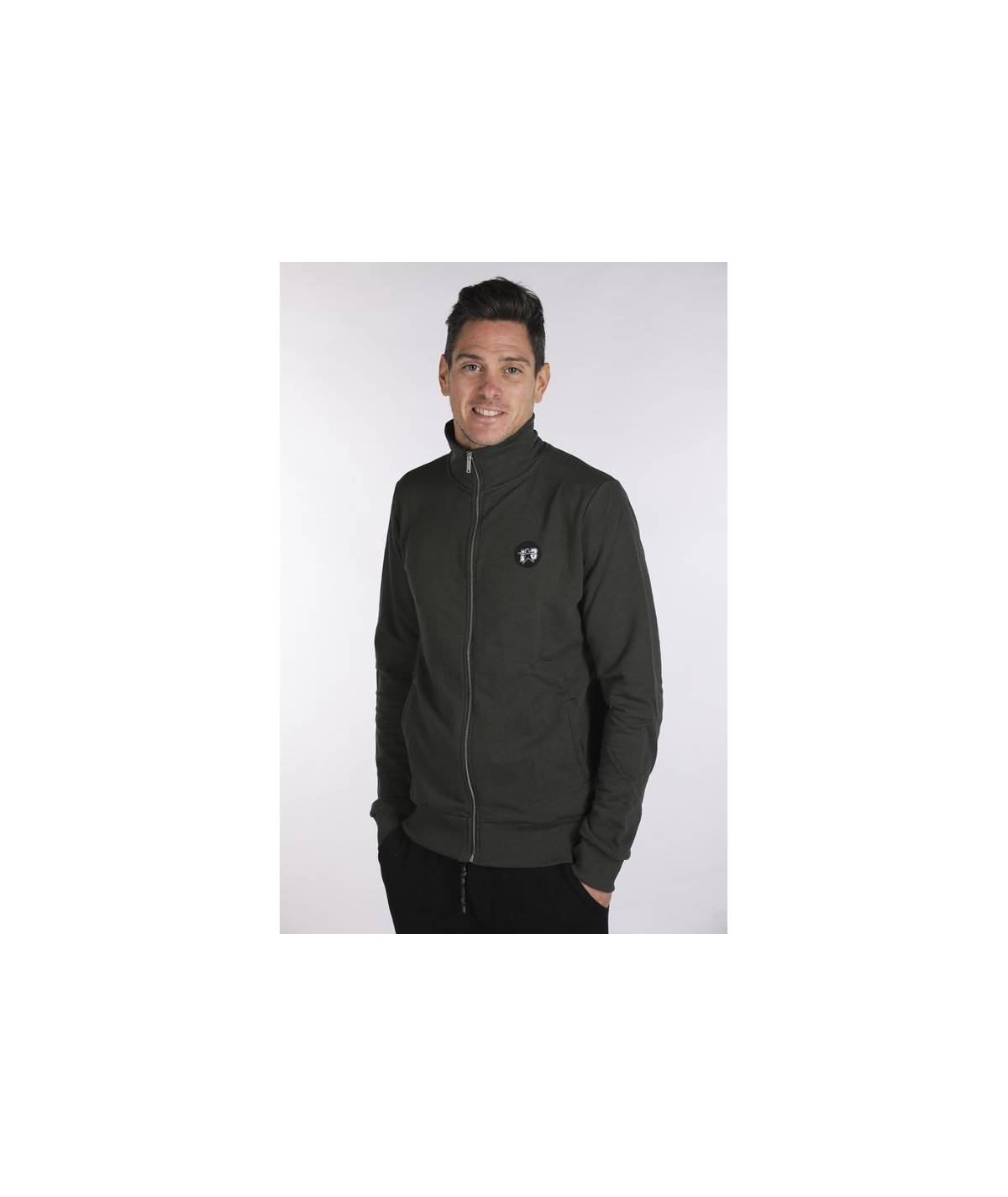 Lab84 FELPA FULL ZIP C/COLLO DRITTO E TASCHE Ultimo giorno
