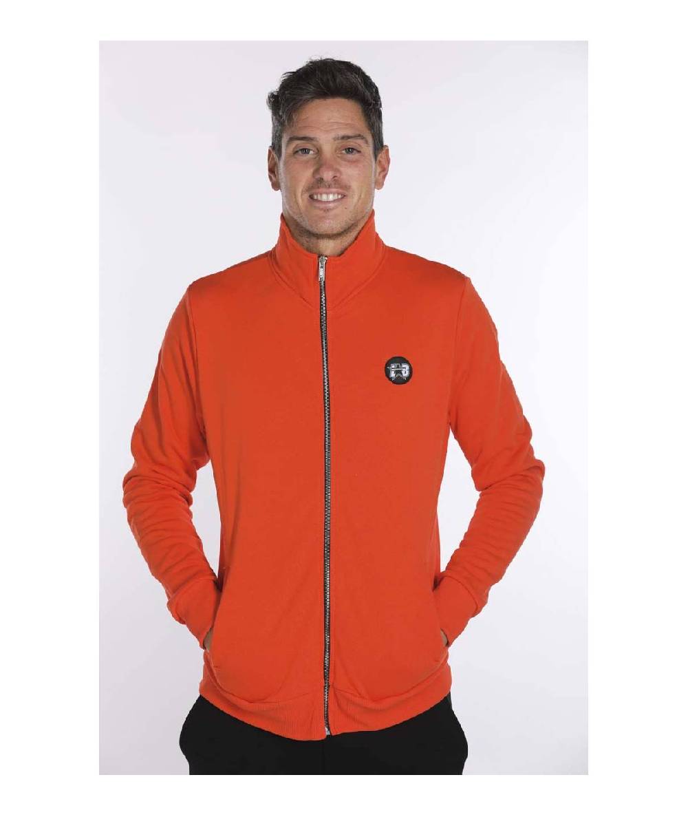 Lab84 FELPA FULL ZIP C/COLLO DRITTO E TASCHE Promozione temporanea