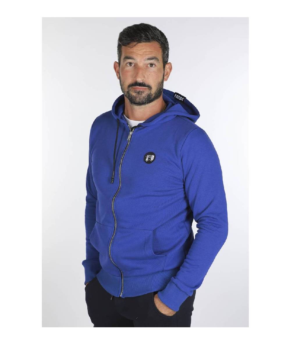 Lab84 FELPA FULL ZIP C/CAPP.+MARSUPIO Offerta speciale della fabbrica