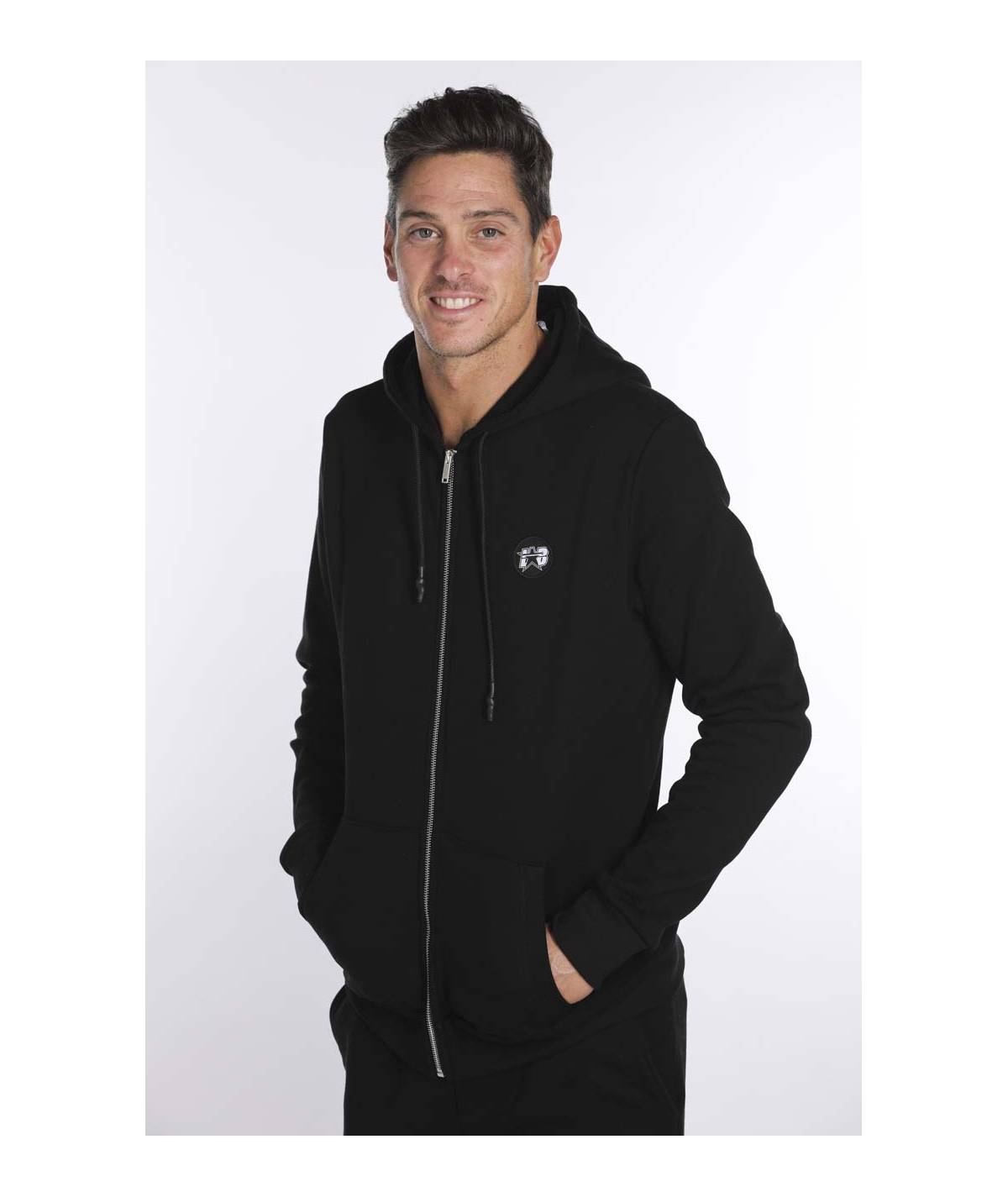 Lab84 FELPA FULL ZIP C/CAPP.+MARSUPIO Sostegno trimestrale