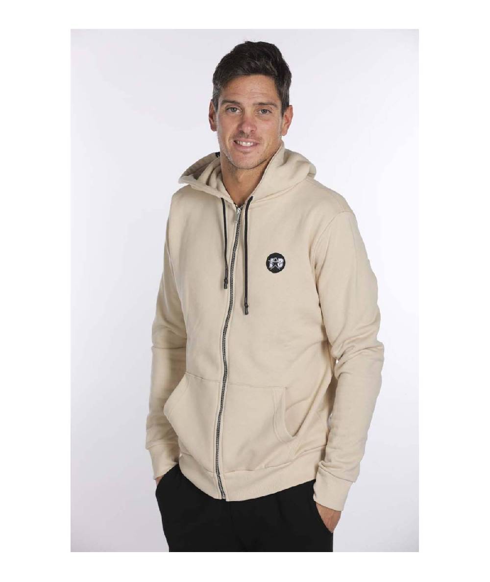 Lab84 FELPA FULL ZIP C/CAPP.+MARSUPIO Fino al 55% di sconto