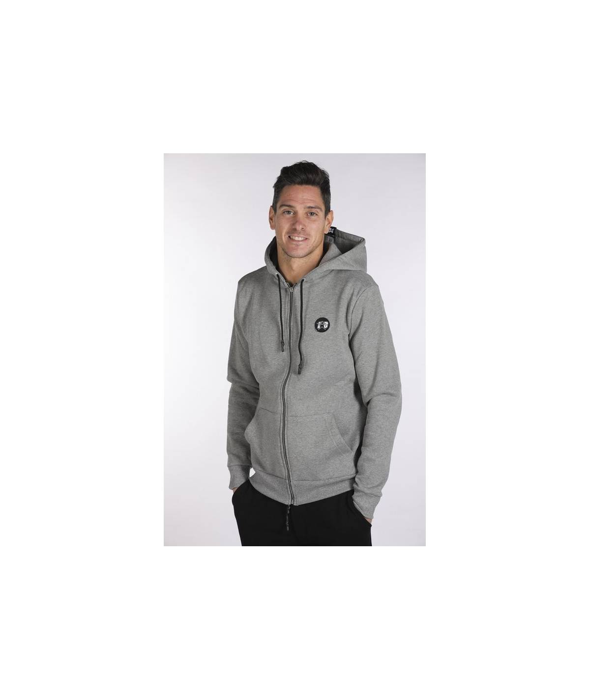 Lab84 FELPA FULL ZIP C/CAPP.+MARSUPIO Discount Store per i nuovi prodotti