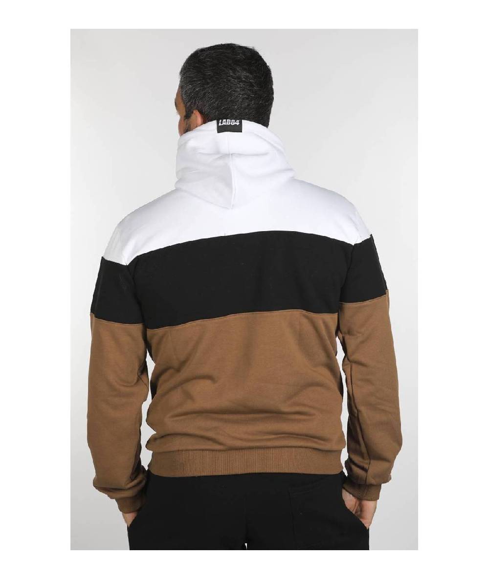 Lab84 FELPA C/CAPPUCCIO 3 COLORI Super sconto