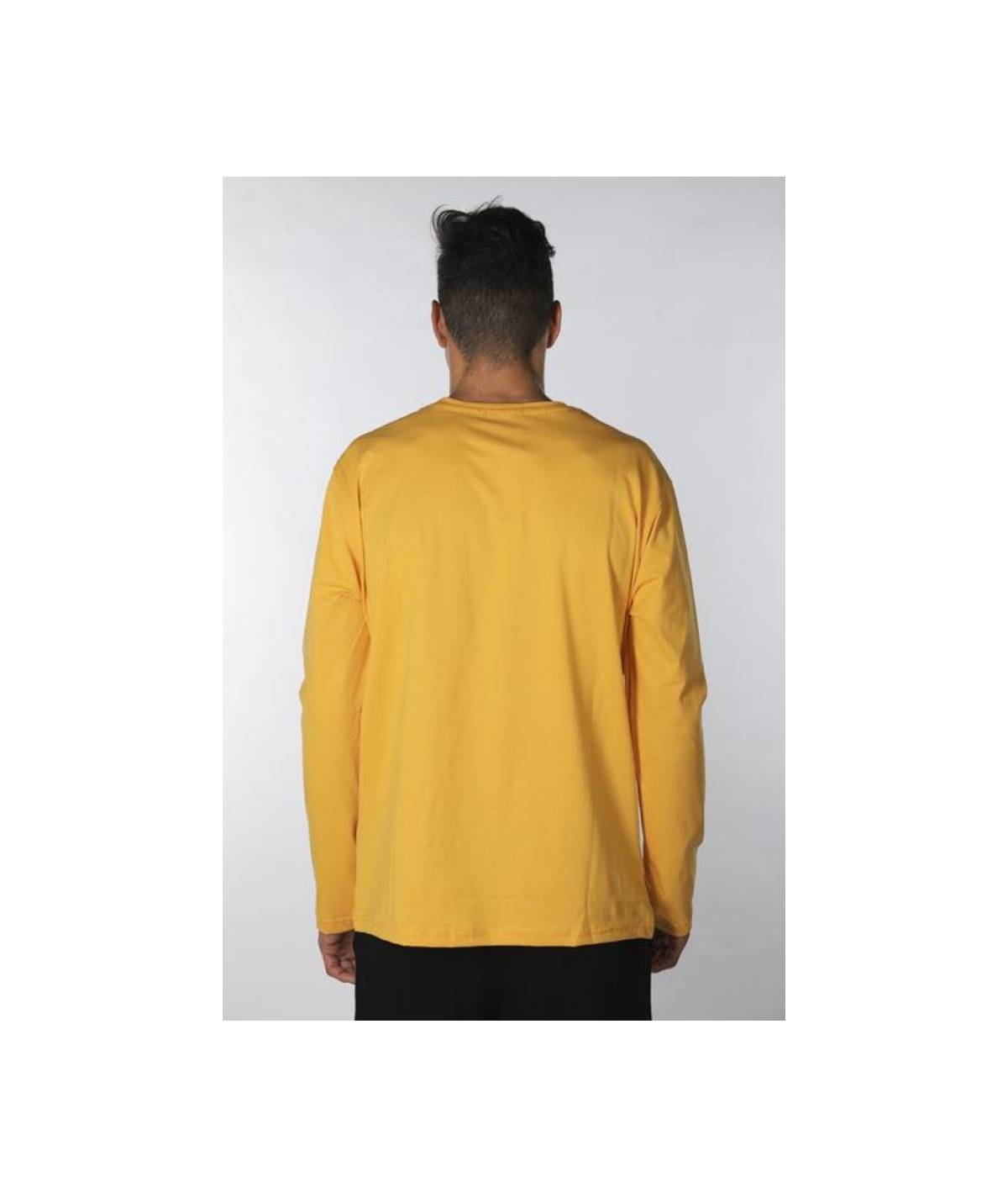Lab84 T-SHIRT GIRO M/L LOGO MINIMAL Enormi sconti