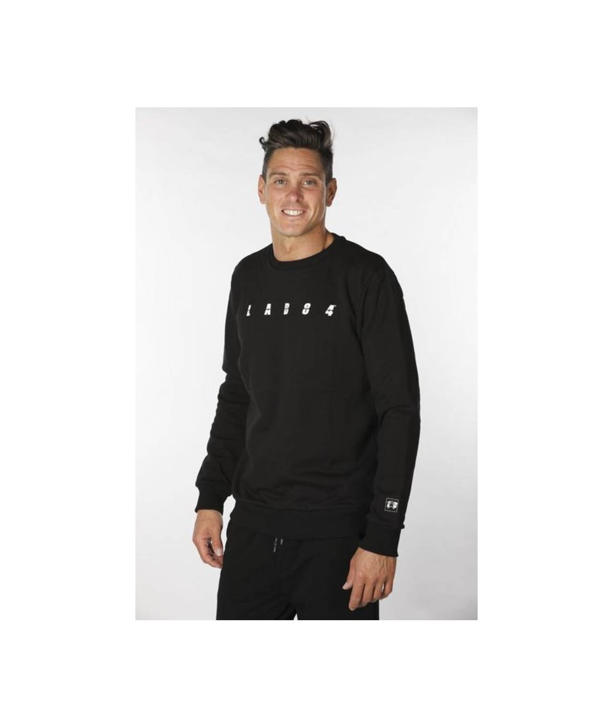 Lab84 T-SHIRT GIRO M/L LOGO MINIMAL Trasporto libero internazionale