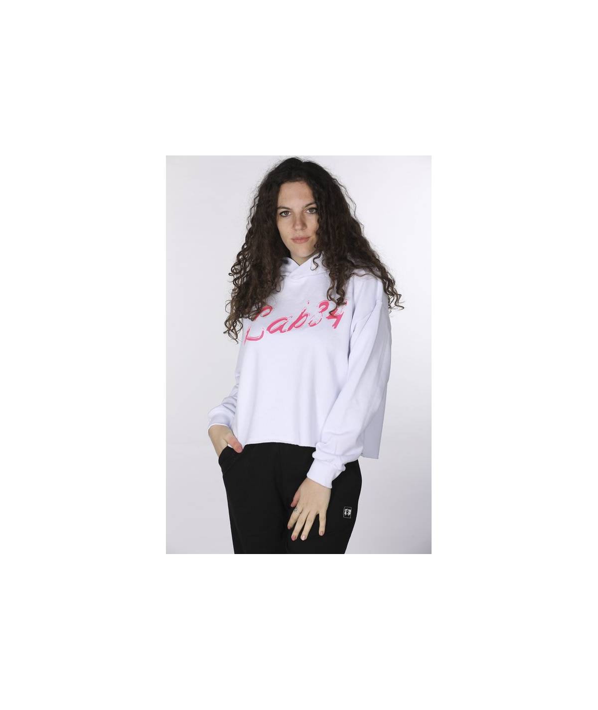 Lab84 CROP TOP CAPPUCCIO Pezzi Unici