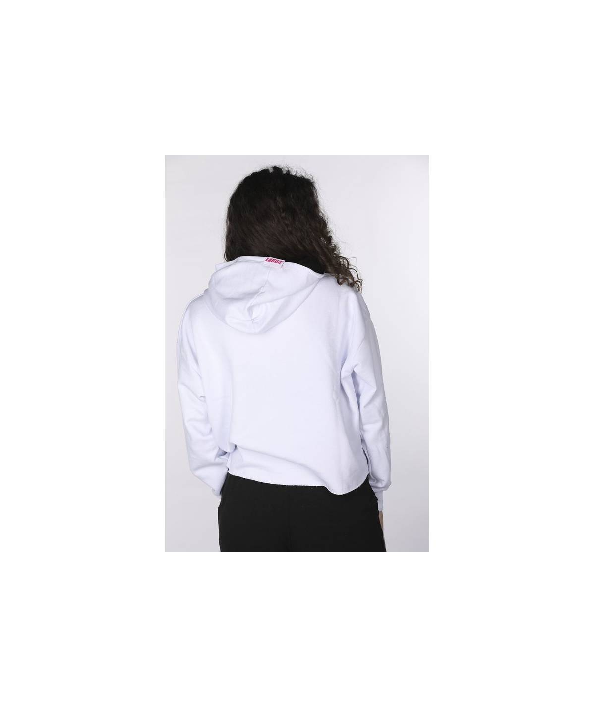Lab84 CROP TOP CAPPUCCIO Pezzi Unici