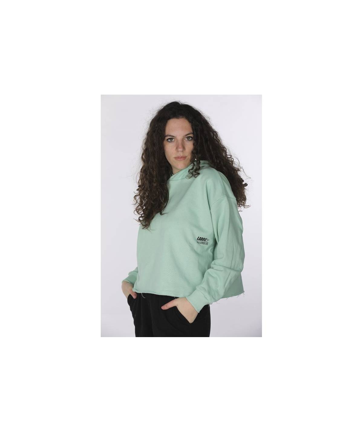 Lab84 CROP TOP CAPPUCCIO Acquista Ora