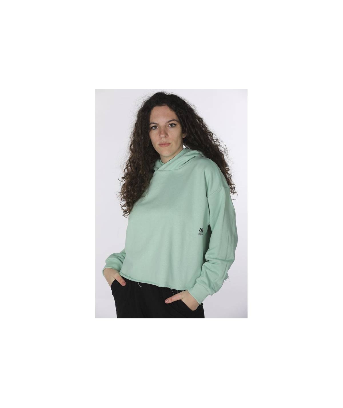 Lab84 CROP TOP CAPPUCCIO Acquista Ora