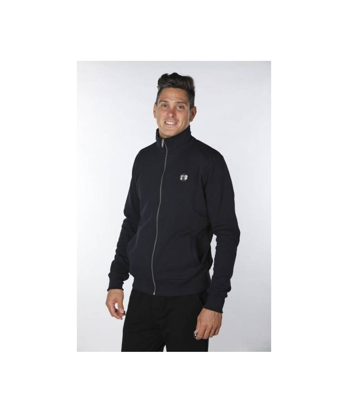 Lab84 FELPA ZIP COLLO DRITTO Offerte giornaliere