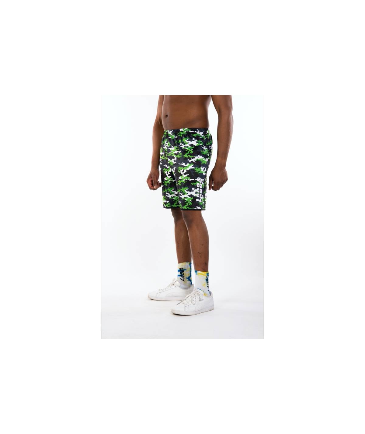Lab84 SHORT DRYFIT LUNGO+TASCA Esporta salva