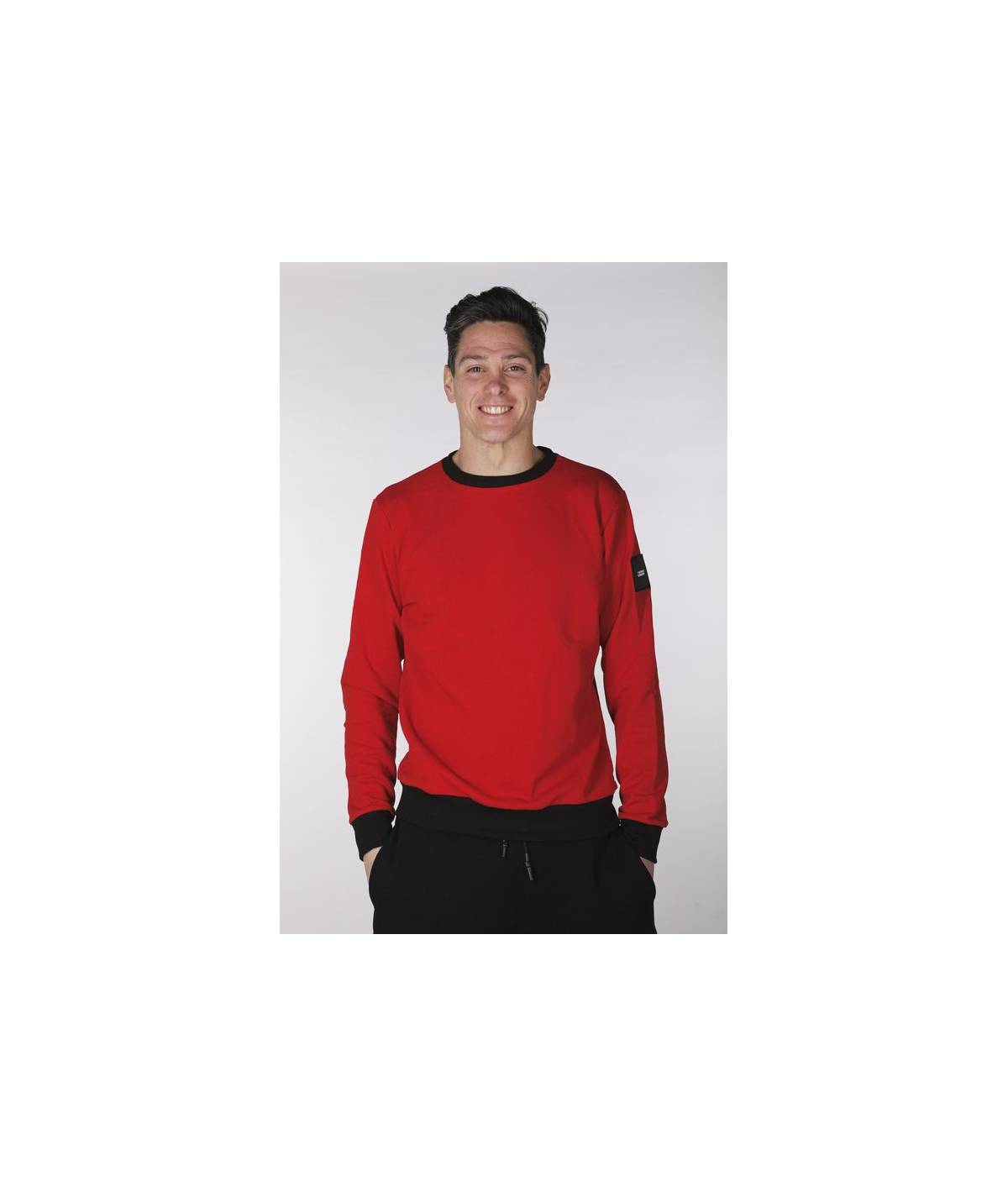 Lab84 FELPA GIROCOLLO BICOLOR Super Saving Price