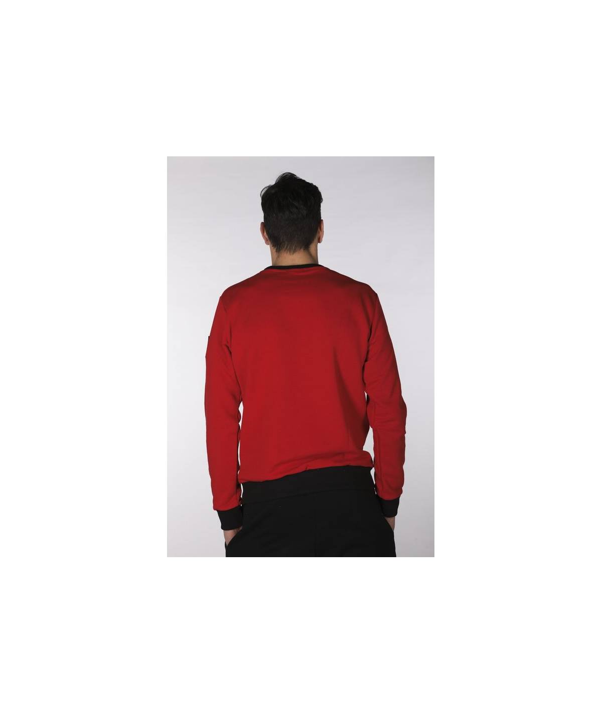 Lab84 FELPA GIROCOLLO BICOLOR Super Saving Price
