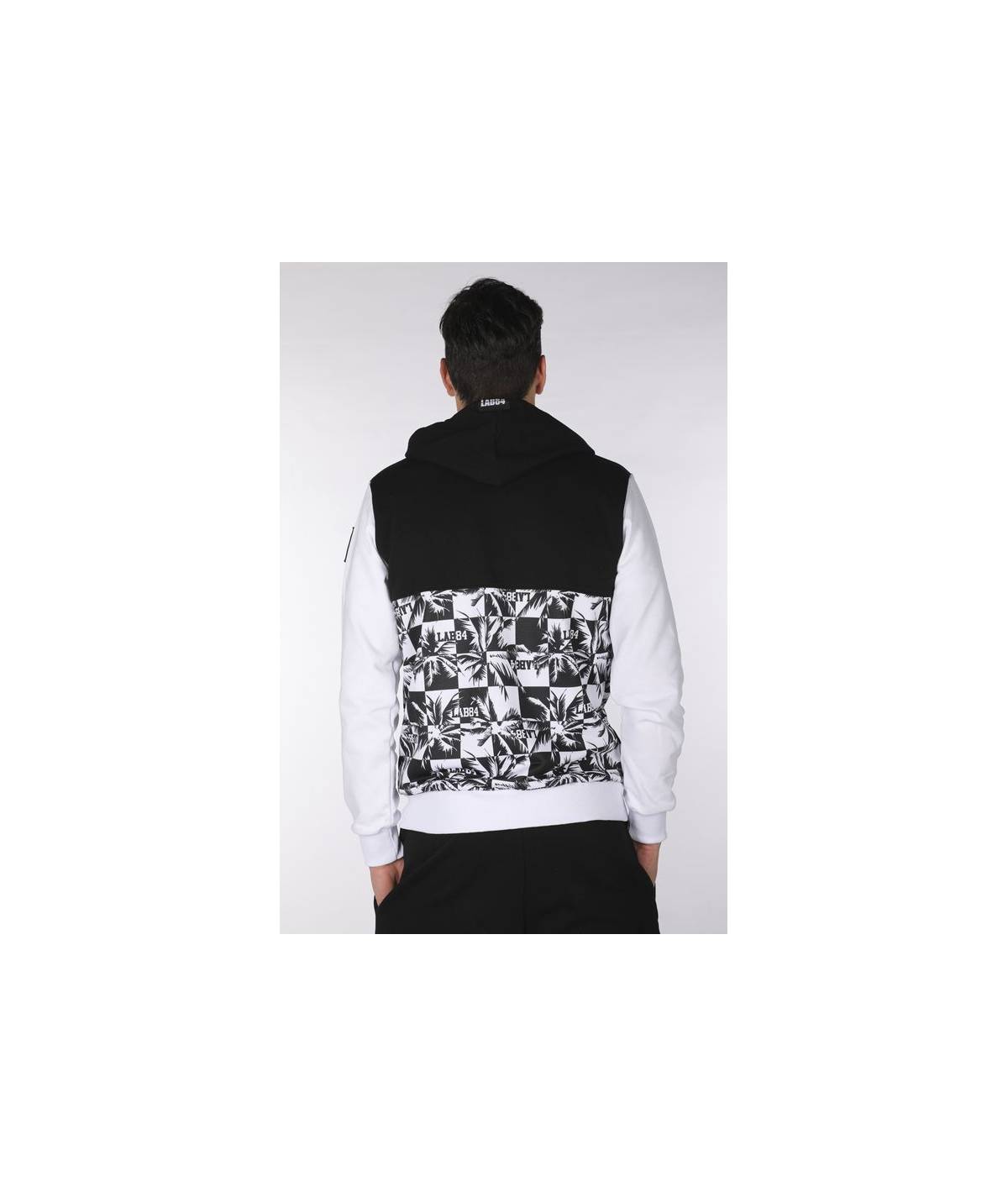Lab84 FELPA ZIP + CAPPUCCIO Qualità