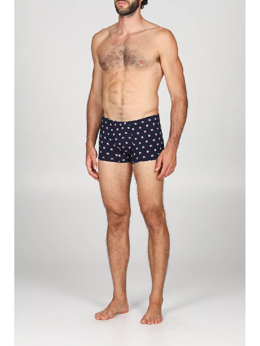 Julipet Boxer comfort in cotone bielastico, disegni "pesci" Promozione