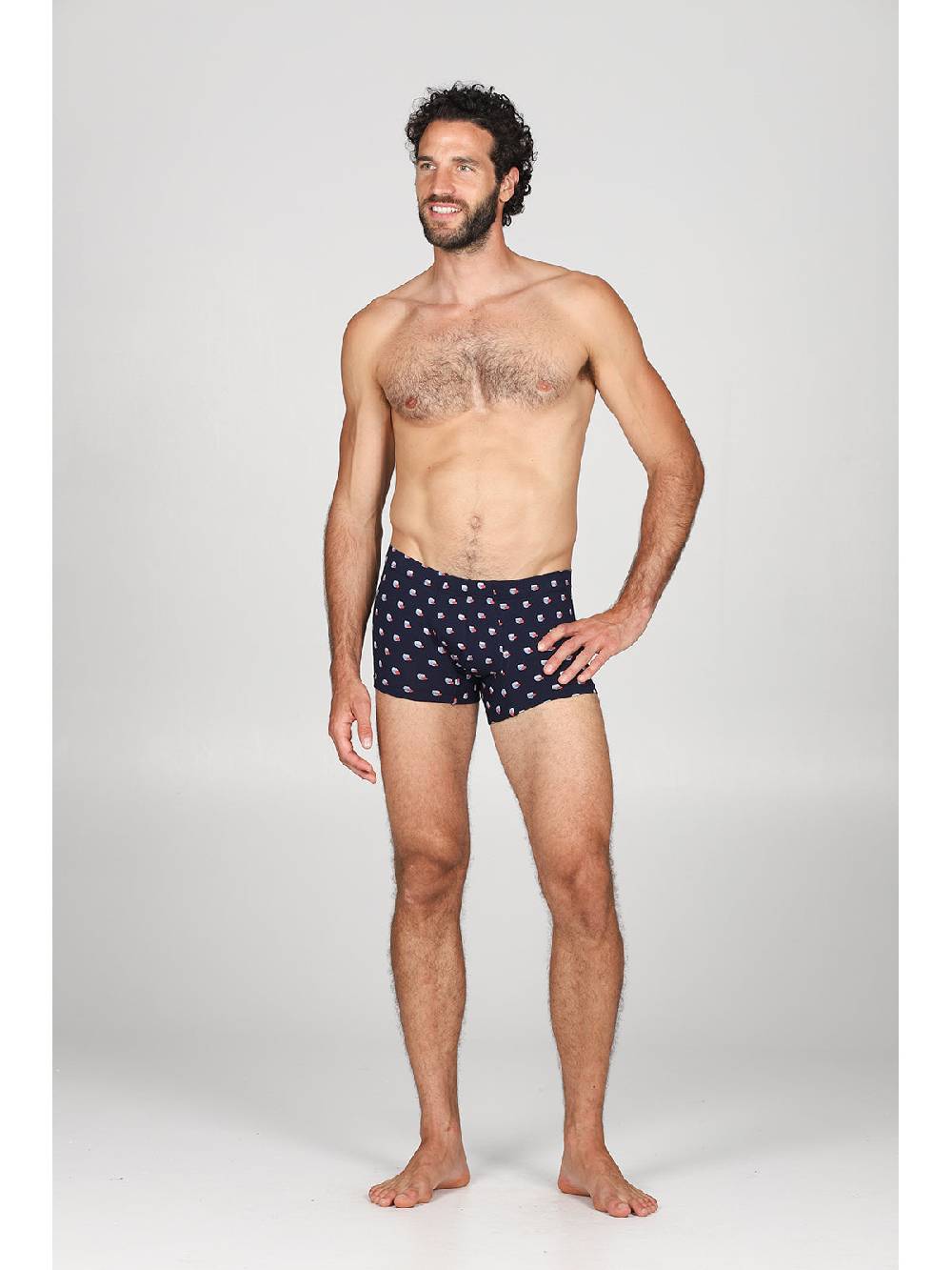 Julipet Boxer comfort in cotone bielastico, disegni "pesci" Promozione