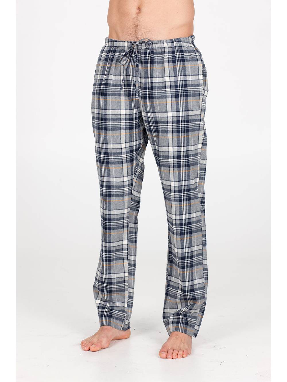 Julipet Pantalone in calda flanella di puro cotone Outlet