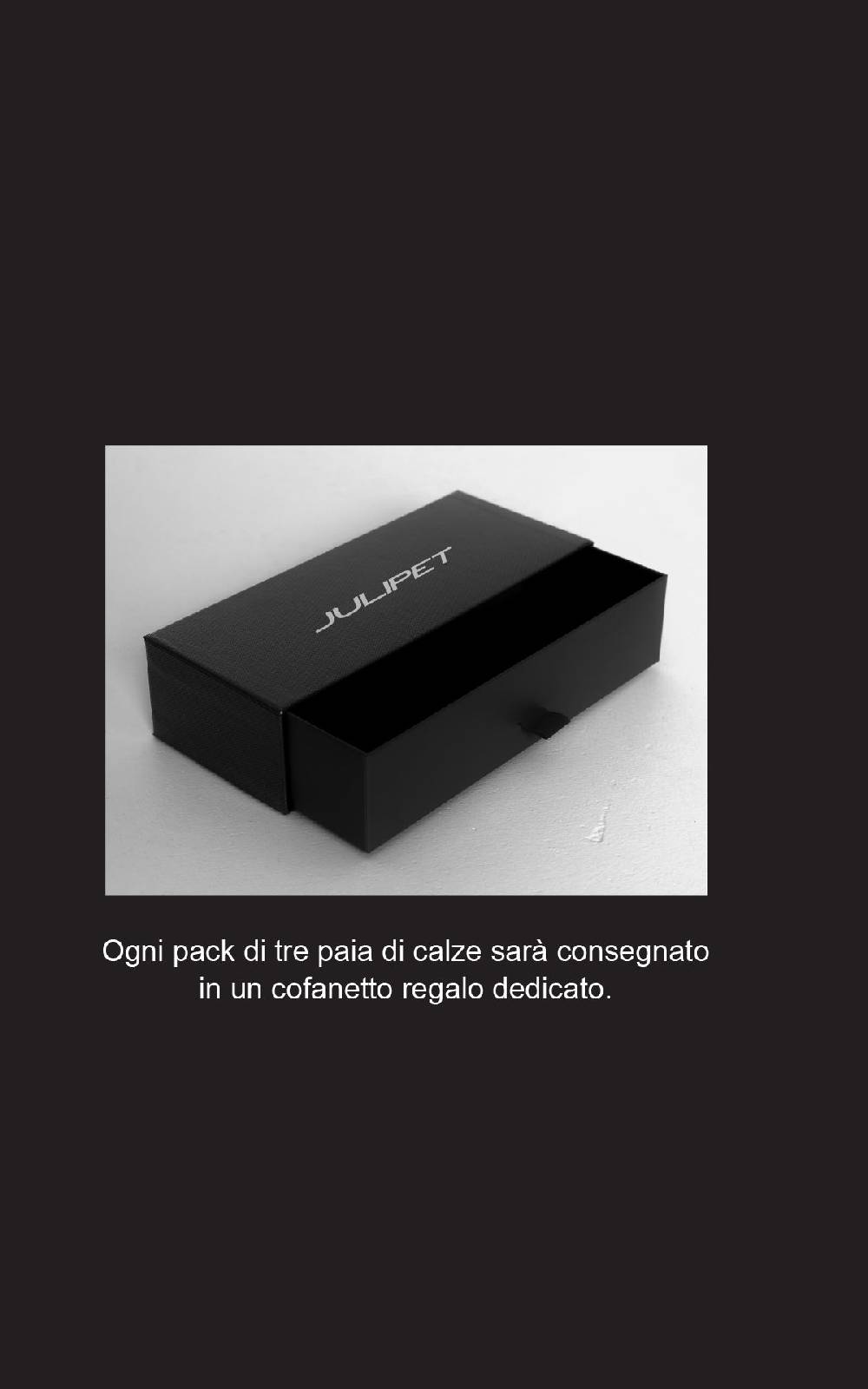 Julipet Calze sottoginocchio tripack in cofanetto regalo Vendita Economica