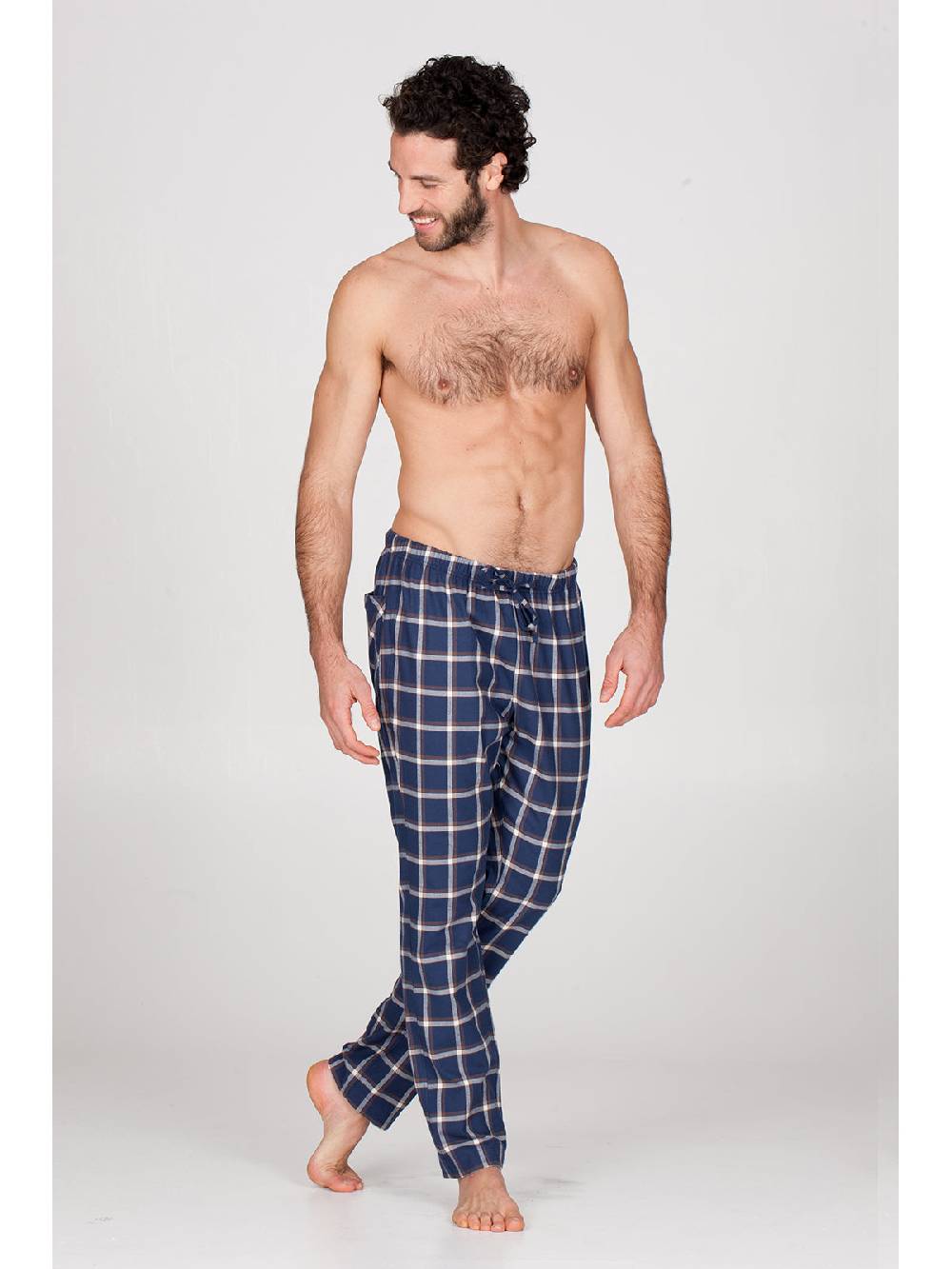 Julipet Pantalone in calda flanella di puro cotone Acquista Ora