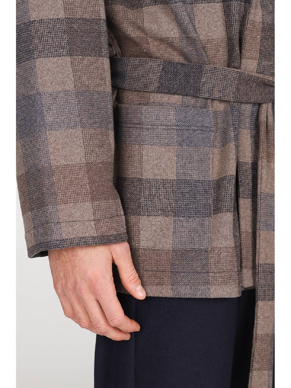 Julipet Giacca da camera in confortevole jacquard di cotone Prezzo Ridotto