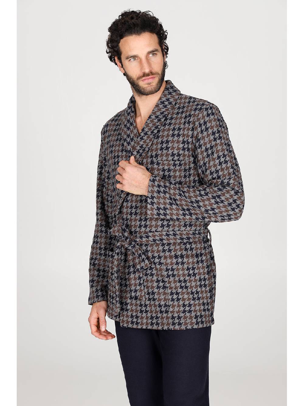 Julipet Giacca da camera in confortevole jacquard di cotone Fino Al -60%