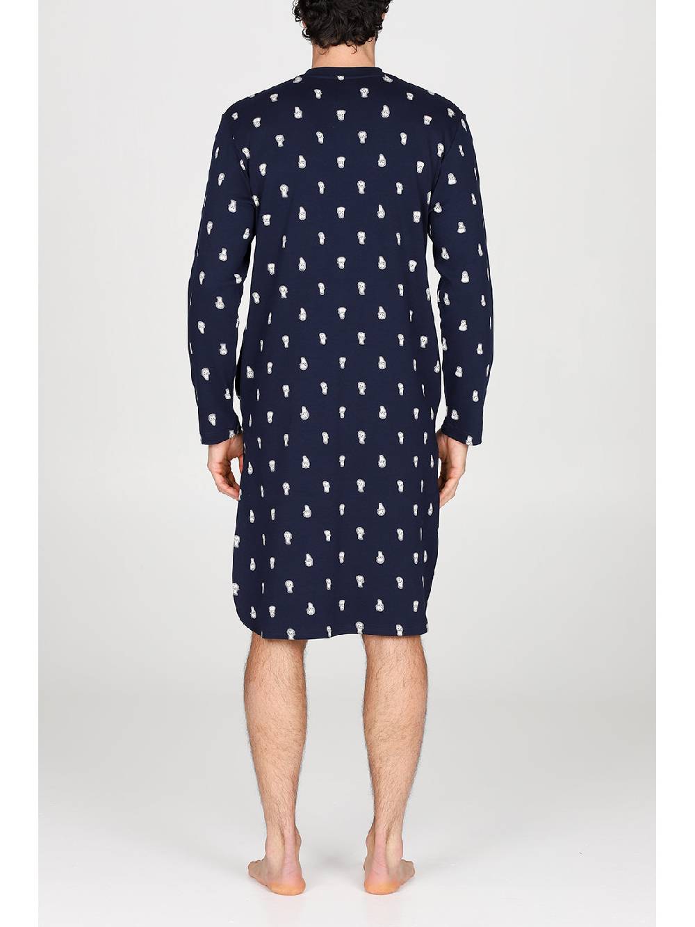 Julipet Camicia da notte Artist Edition, in caldo interlock di puro cotone Shopping Online
