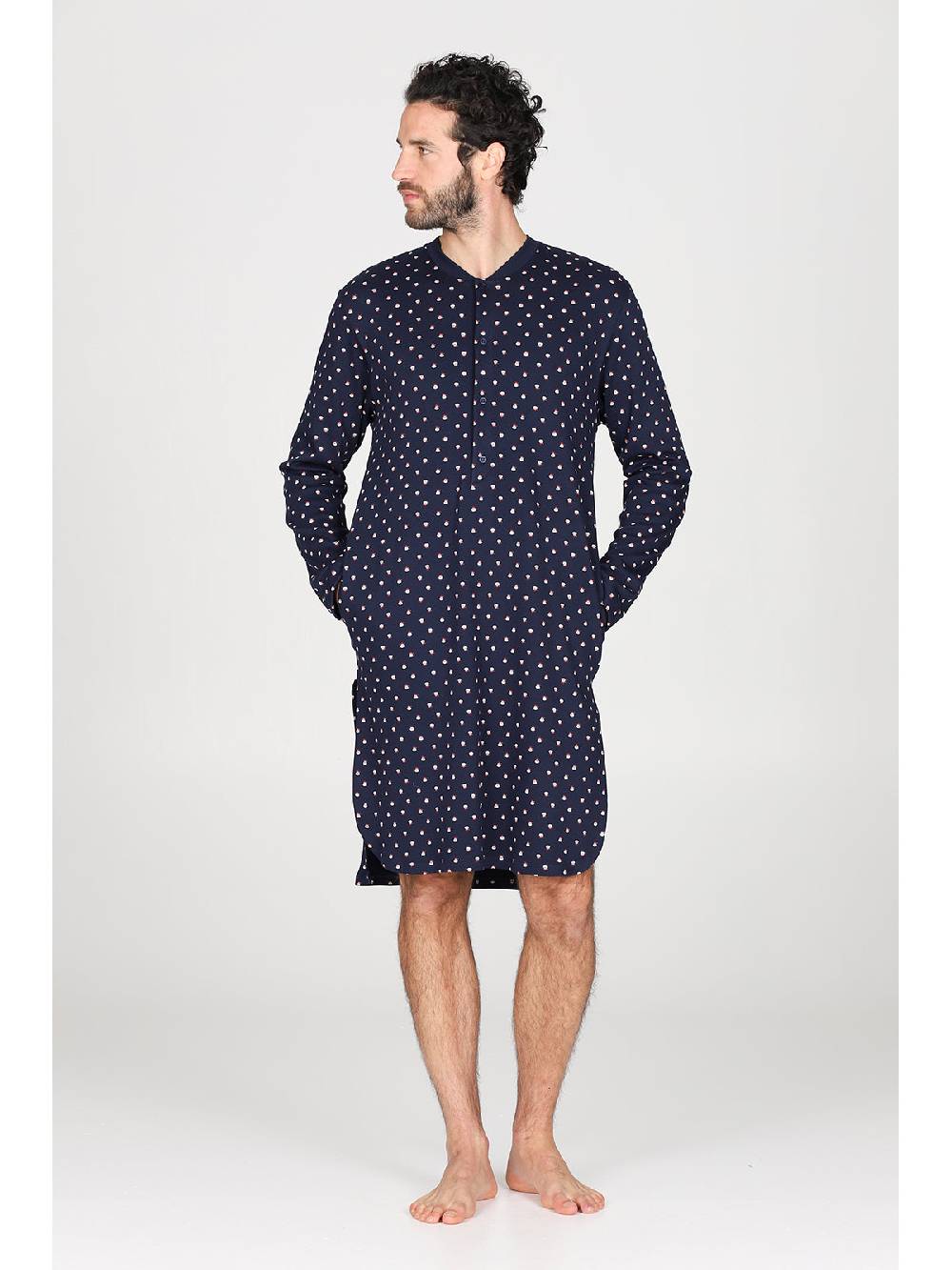 Julipet Camicia da notte in caldo interlock di puro cotone Affare Del Giorno