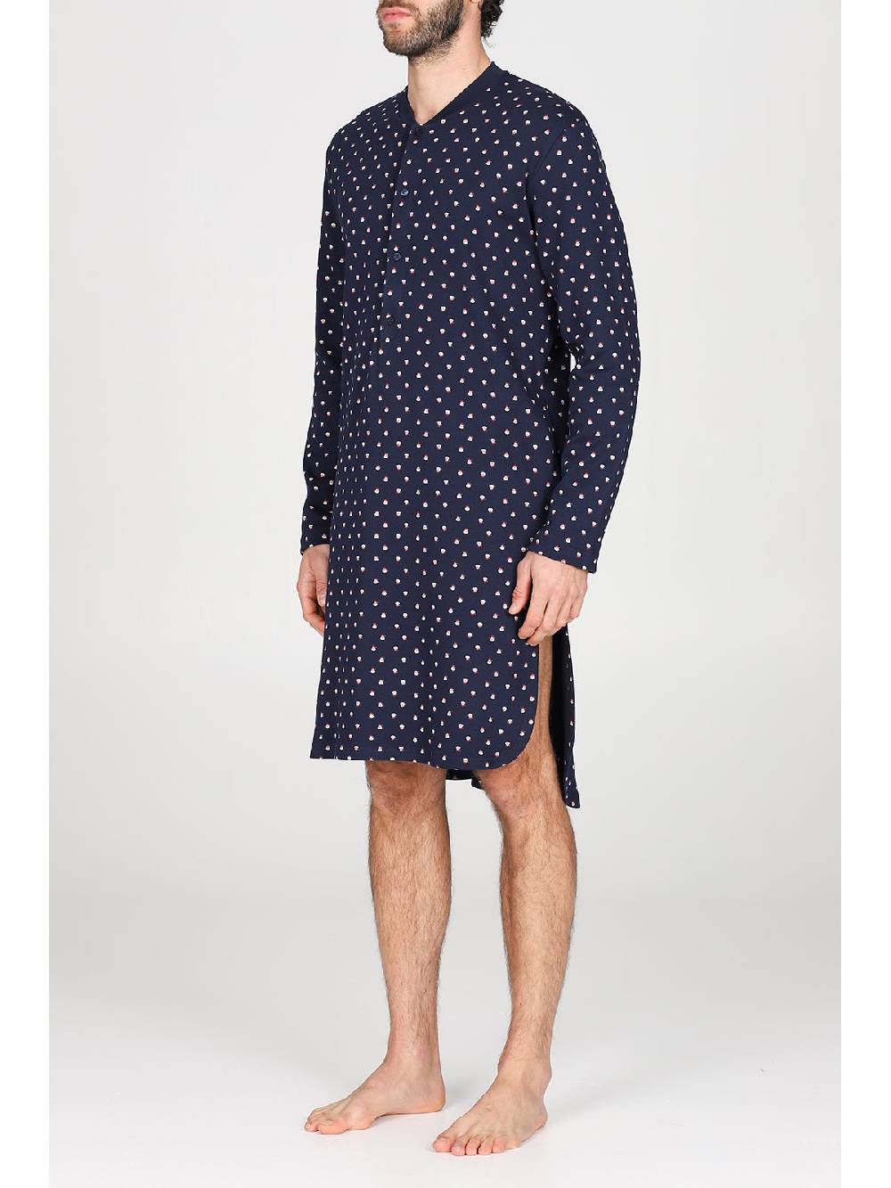 Julipet Camicia da notte in caldo interlock di puro cotone Affare Del Giorno