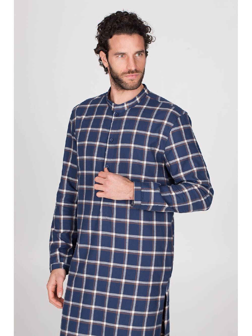 Julipet Camicia da notte in calda flanella di puro cotone I Più Venduti