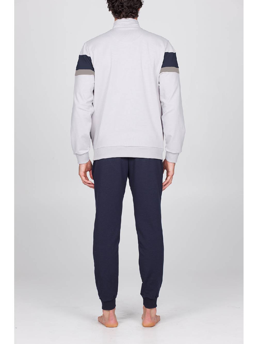Julipet Tuta zip in confortevole felpa Moda