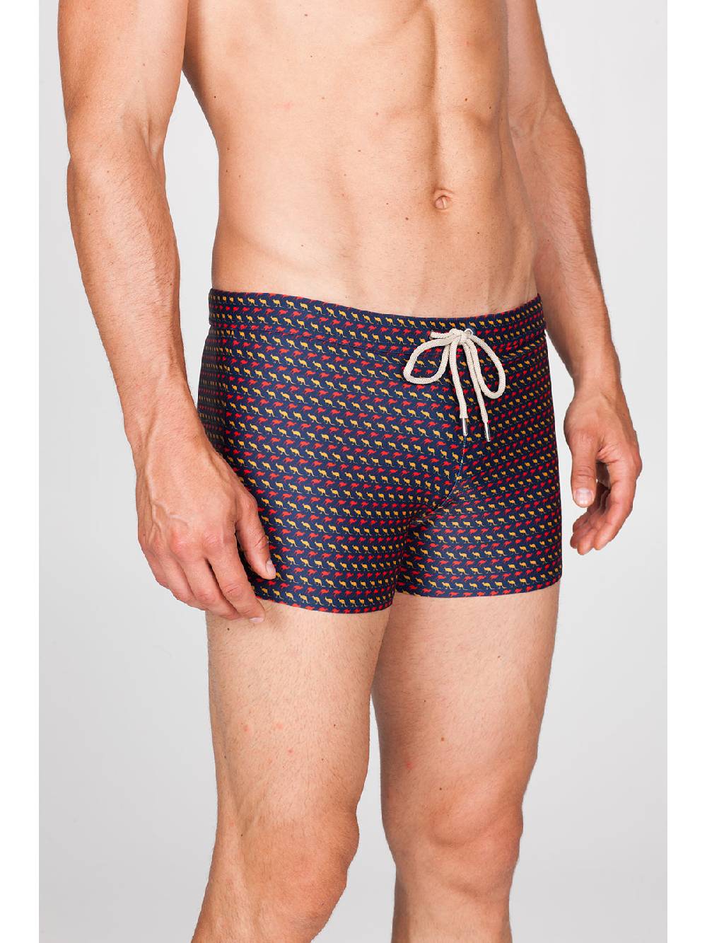 Julipet Boxer mare slim in micro-fantasia Offerta