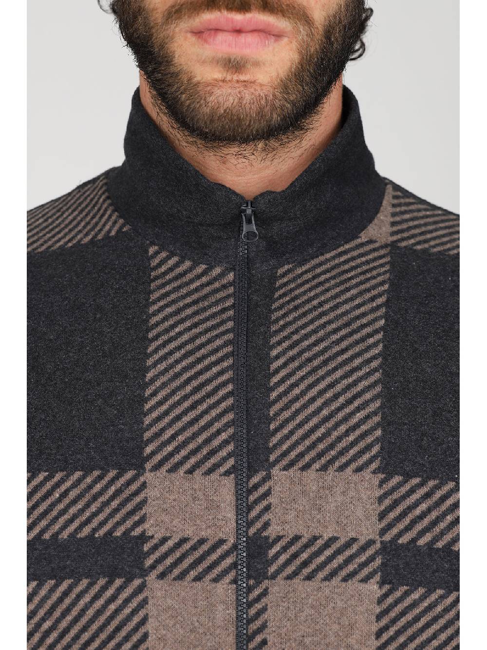Julipet Pigiama con zip in confortevole jacquard di cotone Spedizione Gratuita